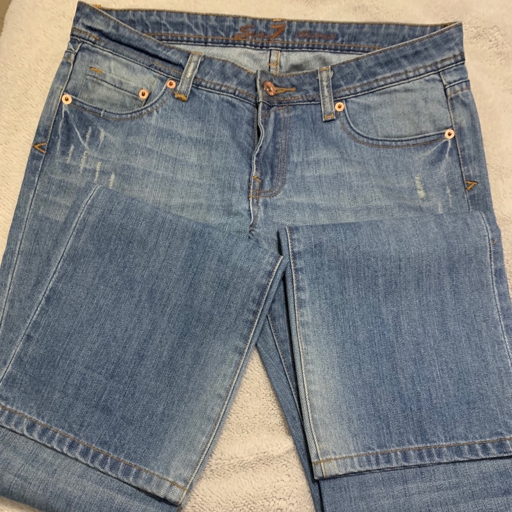 Seven7 Straight Leg Jeans - Picture 7 of 8